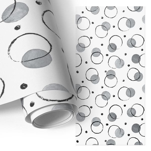 Samolepilna tapeta za pohištvo Ustvarjalni krogi