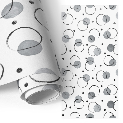 Samolepilna tapeta za pohištvo Ustvarjalni krogi