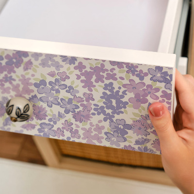 Folija za pohištvo Barvite rože