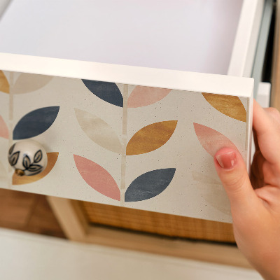 Nalepka za pohištvo Listnati vzorec