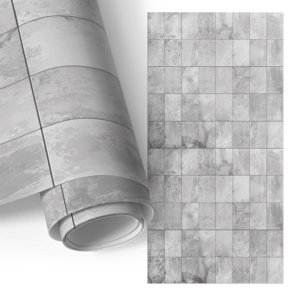 Samolepilna folija za pohištvo Sive ploščice