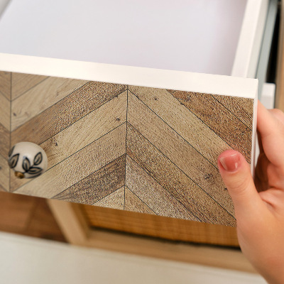 Nalepka za pohištvo Rustikalna ribja kost