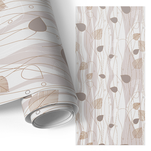 Samolepilna tapeta za pohištvo Listnati vzorec