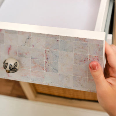 Nalepka za pohištvo Pastelni mozaik