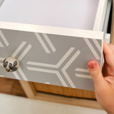 Samolepilna folija za pohištvo Sodobna geometrija