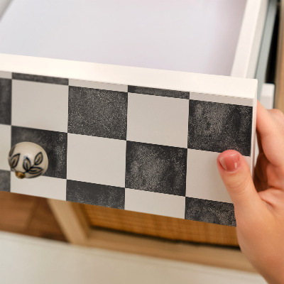 Folija za pohištvo Umetnost šahovnice