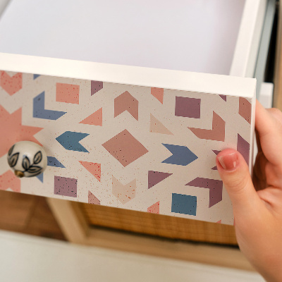 Samolepilna tapeta za pohištvo Geometrijski mozaik