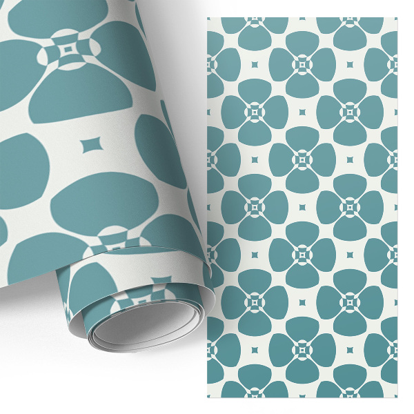 Nalepka za pohištvo Cvetlična geometrija