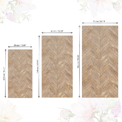 Folija za pohištvo Les ribje kosti