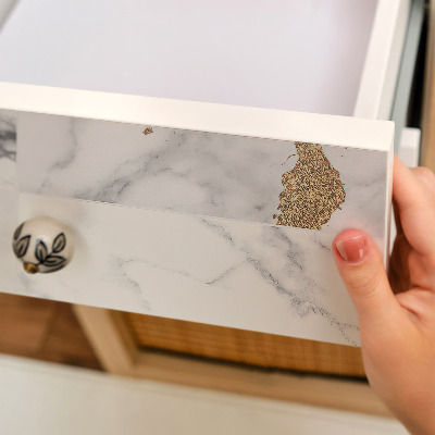 Samolepilna tapeta za pohištvo Marmorna eleganca