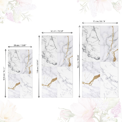 Samolepilna tapeta za pohištvo Marmorna eleganca