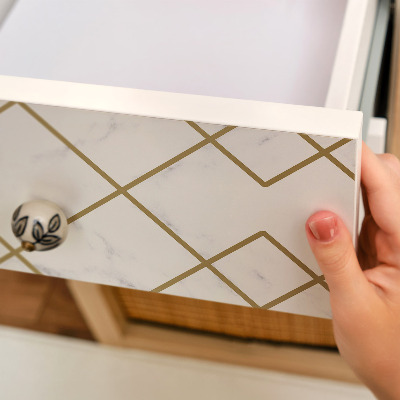 Pohištvena folija Geometrija marmorja