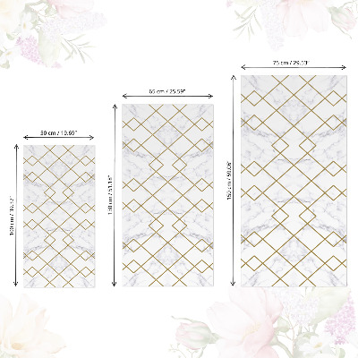 Pohištvena folija Geometrija marmorja