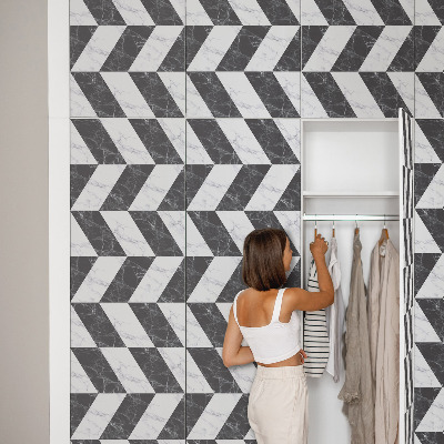 Samolepilna folija za pohištvo Kontrastna eleganca