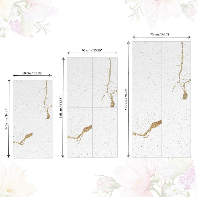 Folija za pohištvo Beli krožniki