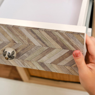 Nalepka za pohištvo Brezčasna ribja kost