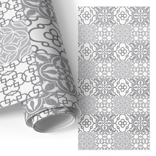 Samolepilna tapeta za pohištvo Simetrični mozaik