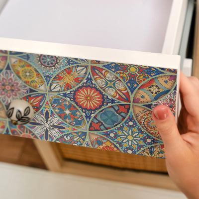 Samolepilna tapeta za pohištvo Barvit mozaik