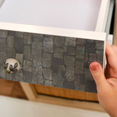 Samolepilna folija za pohištvo Kamniti zid