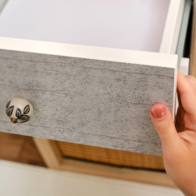 Samolepilna folija za pohištvo Siva tekstura