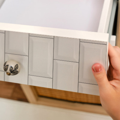 Nalepka za pohištvo Bele ploščice