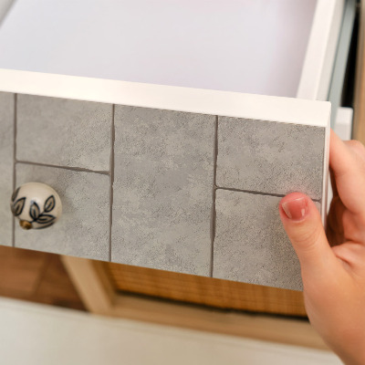 Nalepka za pohištvo Sive ploščice