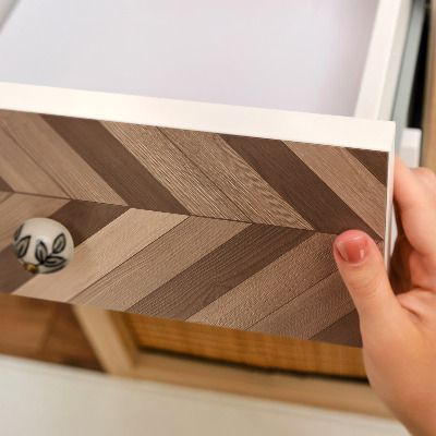 Folija za pohištvo Lesena ribja kost