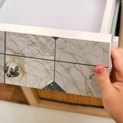 Folija za pohištvo Razkošen marmor