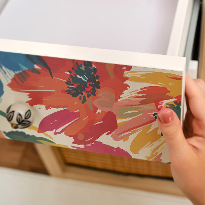 Samolepilna tapeta za pohištvo Barvit kalejdoskop