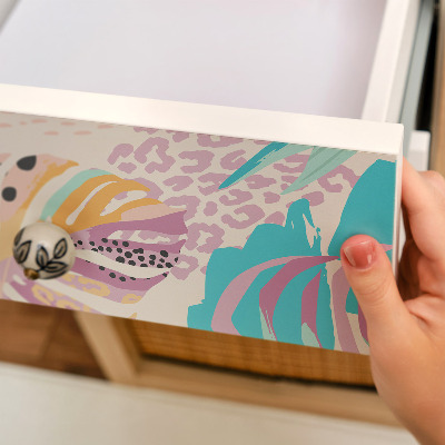 Samolepilna folija za pohištvo Barvita eksotika