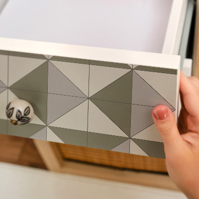 Folija za pohištvo Trikotni mozaik