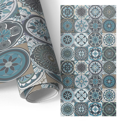 Samolepilna tapeta za pohištvo Mandala ploščice