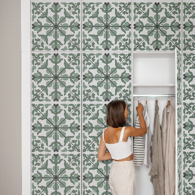 Samolepilna folija za pohištvo Zeleni okrasek