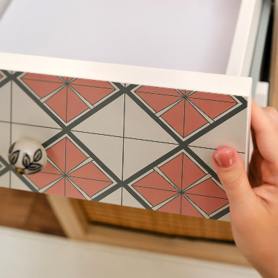 Samolepilna tapeta za pohištvo Šahovnica ploščic