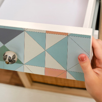 Nalepka za pohištvo Geometrijski mozaik