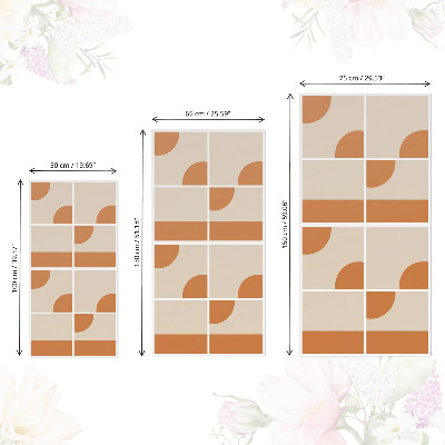 Samolepilna tapeta za pohištvo Starinske oblike