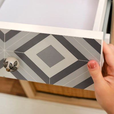 Samolepilna tapeta za pohištvo Geometrijske ploščice