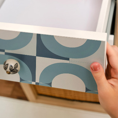 Samolepilna folija za pohištvo Modra kolesa