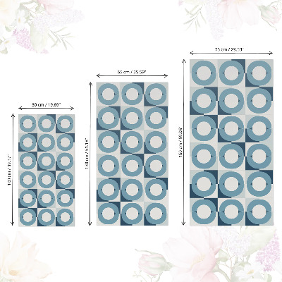 Samolepilna folija za pohištvo Modra kolesa