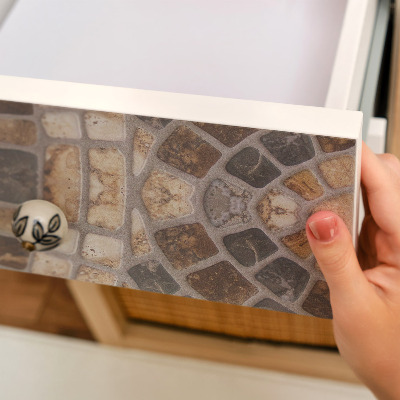 Samolepilna folija za pohištvo Kamniti mozaik