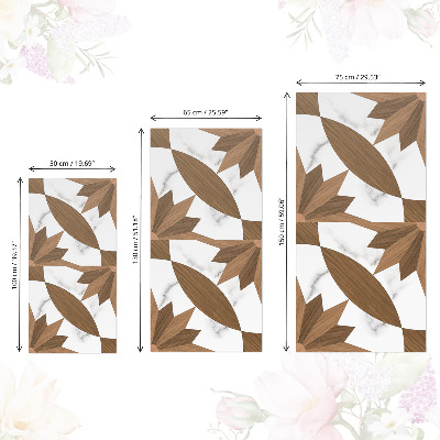 Pohištvena folija Les in marmor