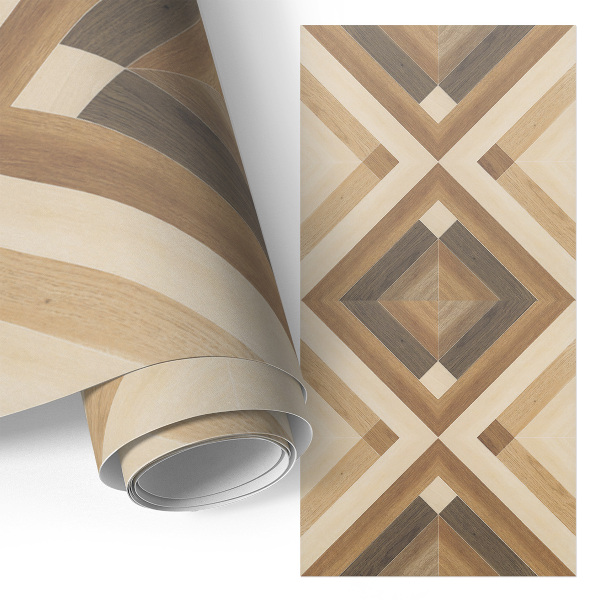 Samolepilna folija za pohištvo Leseni mozaik