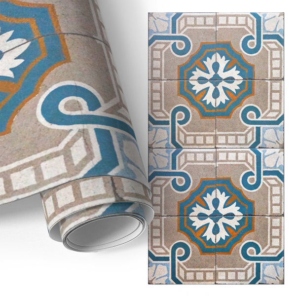 Samolepilna tapeta za pohištvo Antične ploščice