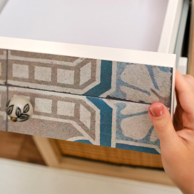 Samolepilna tapeta za pohištvo Antične ploščice