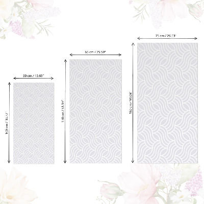 Nalepka za pohištvo Valovit vzorec