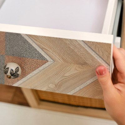 Samolepilna folija za pohištvo Leseni mozaik