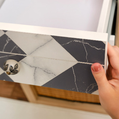 Samolepilna tapeta za pohištvo Geometrijska eleganca