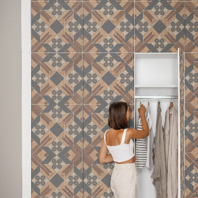 Samolepilna folija za pohištvo Geometrijski okraski