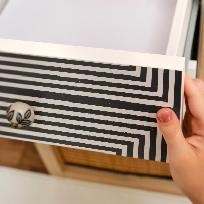 Folija za pohištvo Iluzija kvadratov