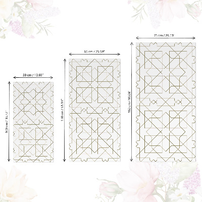 Samolepilna tapeta za pohištvo Harmonija vzorcev